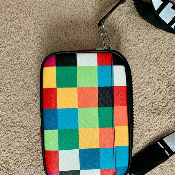 Karl Lagerfeld Colorful Graphic Crossbody Bag - Picture 9 of 11